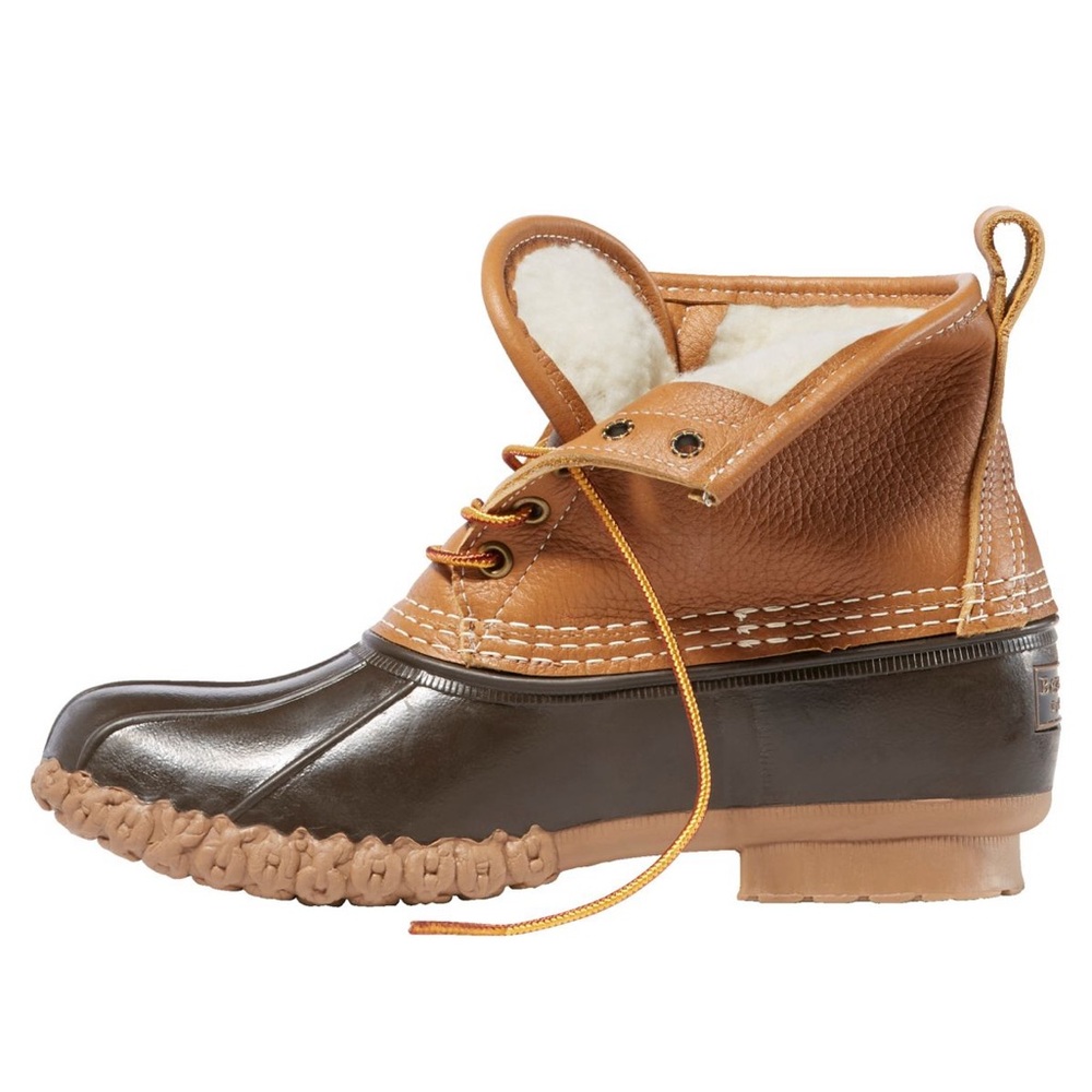 L.L. Bean Bean Boots Sherpa Shearling-lined 6”
